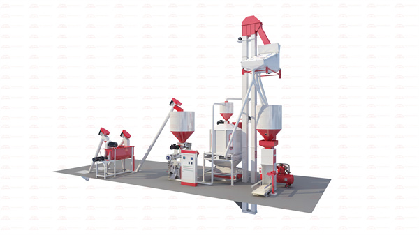 Pig Feed Pellet Processing Line