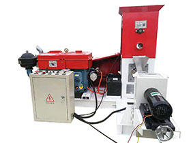 Diesel Engine Floating Fish Feed Pellet Machine