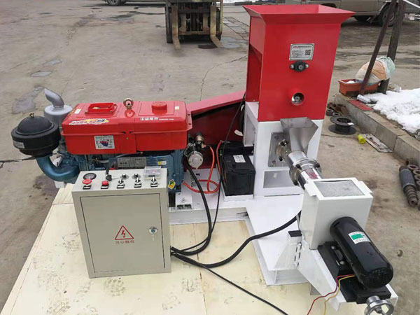 Diesel Engine Floating Fish Feed Pellet Machine